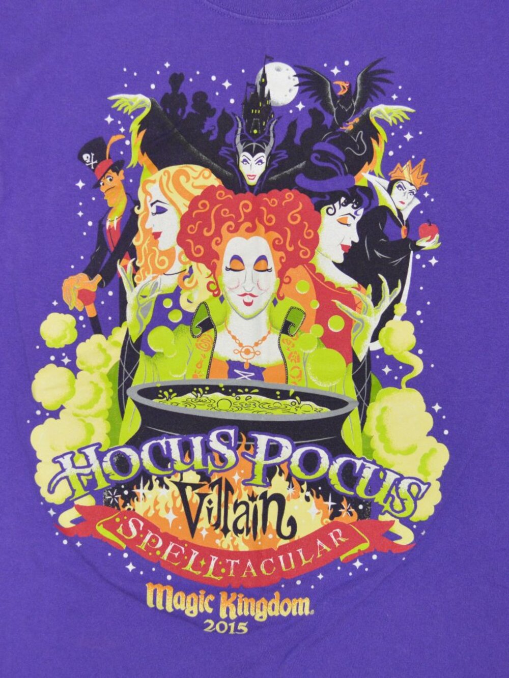 Disney Parks Hocus Pocus Villain Spelltacular 2015 Tee S